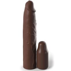 Comprar FANTASY X- TENSIONS - PIPEDREAMS SLEEVE 22,86 CM + 7,62 CM PLUG BROWN al mejor precio - Envíos Discretos