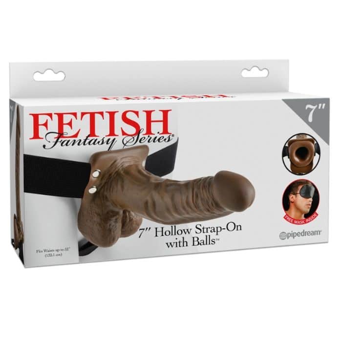 FETISH FANTASY SERIES - STRAP-ON HUECO CON TESTÍCULOS 17.8 CM - piKanteo | Despierta tu lado más piKante Comprar FETISH FANTASY SERIES - STRAP-ON HUECO CON TESTÍCULOS 17.8 CM al mejor precio - Envíos Discretos