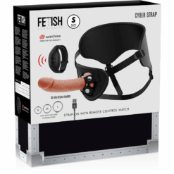 Comprar FETISH SUBMISSIVE CYBER STRAP - ARNÉS CON DILDO CONTROL REMOTO TECNOLOGÍA WATCHME S al mejor precio - Envíos Discretos