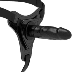 Comprar FETISH SUBMISSIVE HARNESS - SILICONA NEGRO REALISTIC 15 CM al mejor precio - Envíos Discretos