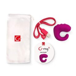 Comprar G-VIBE - FUN TOYS GRING ANILLO VIBRADOR XL SWEET RASPBERRY al mejor precio - Envíos Discretos