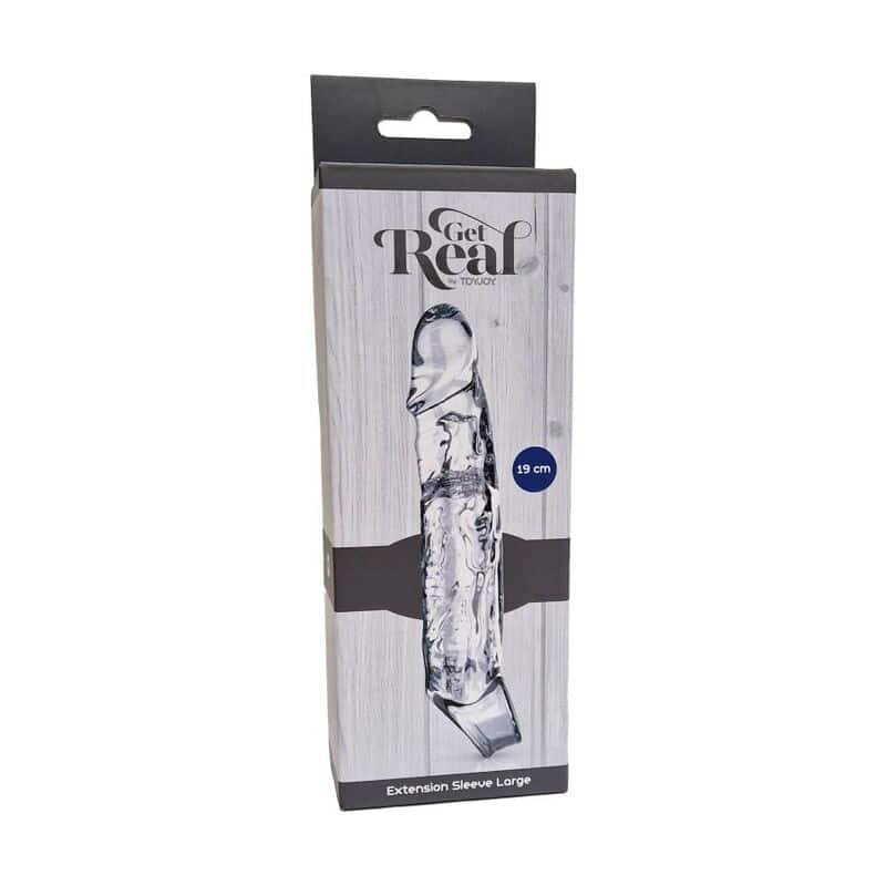 GET REAL - EXTENSION LARGO 19 CM TRANSPARENTE - piKanteo | Despierta tu lado más piKante Comprar GET REAL - EXTENSION LARGO 19 CM TRANSPARENTE al mejor precio - Envíos Discretos