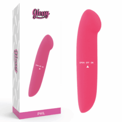 Comprar GLOSSY - PHIL VIBRADOR ROSA al mejor precio - Envíos Discretos