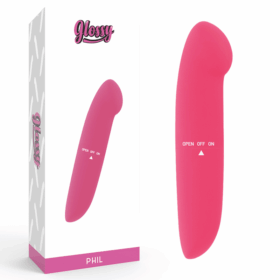 Comprar GLOSSY - PHIL VIBRADOR ROSA al mejor precio - Envíos Discretos