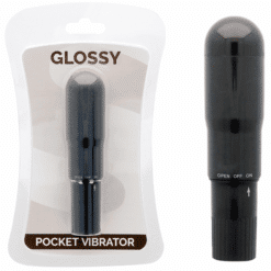 Comprar GLOSSY - POCKET VIBRADOR NEGRO al mejor precio - Envíos Discretos
