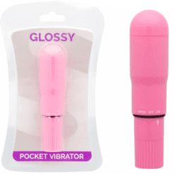 Comprar GLOSSY - POCKET VIBRADOR ROSA INTENSO al mejor precio - Envíos Discretos