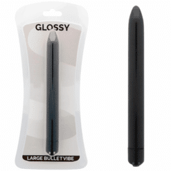 Comprar GLOSSY - SLIM VIBRADOR NEGRO al mejor precio - Envíos Discretos