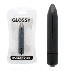 Comprar GLOSSY - THIN VIBRADOR NEGRO al mejor precio - Envíos Discretos