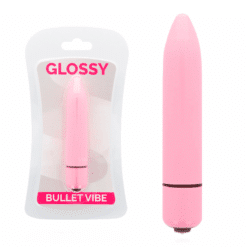 Comprar GLOSSY - THIN VIBRADOR ROSA INTENSO al mejor precio - Envíos Discretos