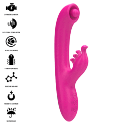 INTENSE - CHRISTINA VIBRADOR MULTIFUNCIÓN RABBIT 22.5 CM ROSA - piKanteo | Despierta tu lado más piKante Comprar INTENSE - CHRISTINA VIBRADOR MULTIFUNCIÓN RABBIT 22.5 CM ROSA al mejor precio - Envíos Discretos