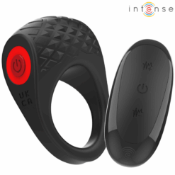 Comprar INTENSE - CLOVER ANILLO VIBRADOR PENE 10 VIBRACIONES NEGRO al mejor precio - Envíos Discretos