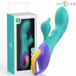 Comprar INTENSE - FRED VIBRADOR RABBIT AZUL al mejor precio - Envíos Discretos