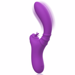 Comprar INTENSE - HARRY VIBRADOR FLEXIBLE CON LENGUA MORADO al mejor precio - Envíos Discretos