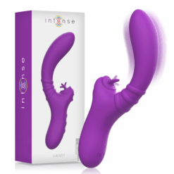 Comprar INTENSE - HARRY VIBRADOR FLEXIBLE CON LENGUA MORADO al mejor precio - Envíos Discretos