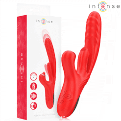 Comprar INTENSE - ROSALIA VIBRADOR MULTIFUNCIÓN 3 EN 1 ROJO al mejor precio - Envíos Discretos