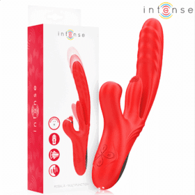Comprar INTENSE - ROSALIA VIBRADOR MULTIFUNCIÓN 3 EN 1 ROJO al mejor precio - Envíos Discretos