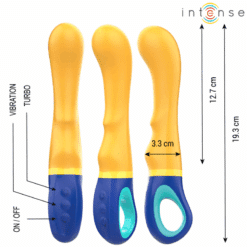 Comprar INTENSE - SHAGGY VIBRADOR PUNTO-G AMARILLO al mejor precio - Envíos Discretos