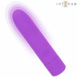 Comprar INTENSE - SYMONE BALA VIBRADORA RECARGABLE POR USB 8 VIBRACIONES MORADO 10 X 2.2 CM al mejor precio - Envíos Discretos