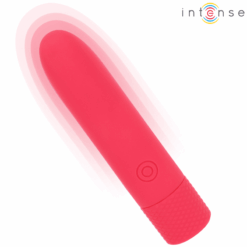 Comprar INTENSE - SYMONE BALA VIBRADORA RECARGABLE POR USB 8 VIBRACIONES ROJO 10 X 2.2 CM al mejor precio - Envíos Discretos