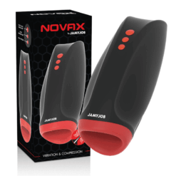 Comprar JAMYJOB - NOVAX MASTURBADOR CON VIBRACIÓN Y COMPRESIÓN al mejor precio - Envíos Discretos