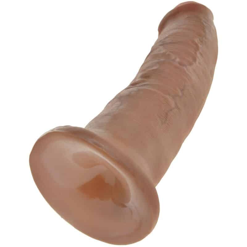 KING COCK - PENE REALÍSTICO 21.7 CM CARAMELO - piKanteo | Despierta tu lado más piKante Comprar KING COCK - PENE REALÍSTICO 21.7 CM CARAMELO al mejor precio - Envíos Discretos