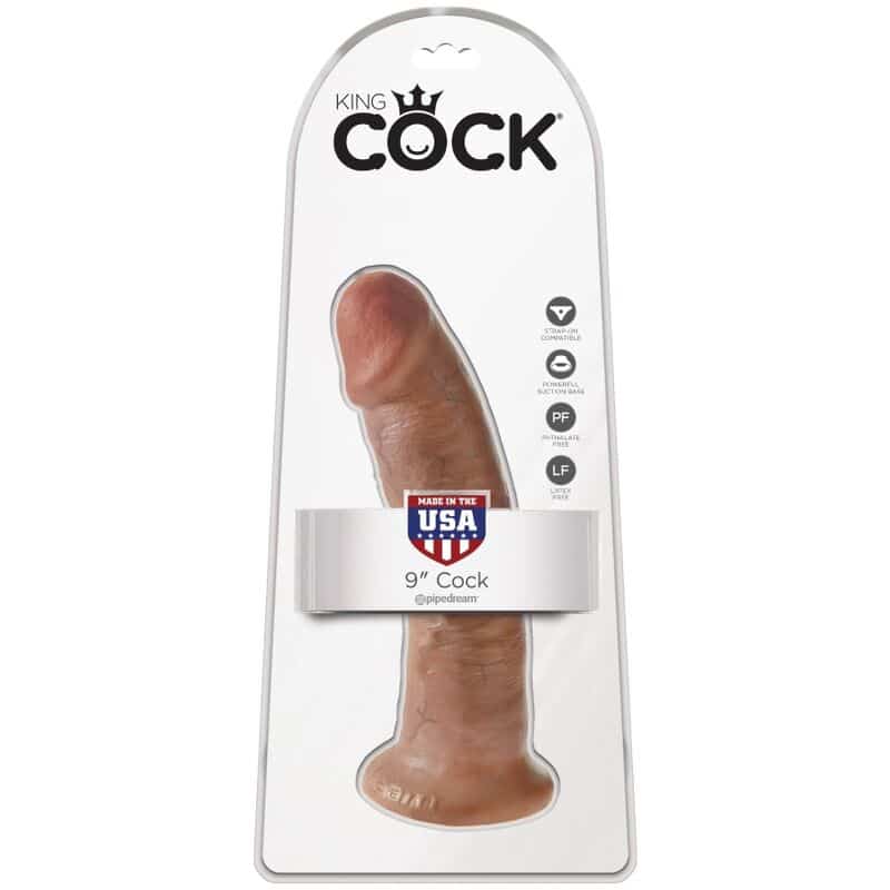 KING COCK - PENE REALÍSTICO 21.7 CM CARAMELO - piKanteo | Despierta tu lado más piKante Comprar KING COCK - PENE REALÍSTICO 21.7 CM CARAMELO al mejor precio - Envíos Discretos