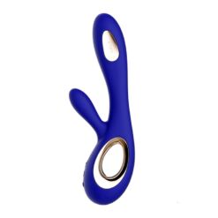 Comprar LELO - SORAYA WAVE VIBRADOR RABBIT MIDNIGHT AZUL al mejor precio - Envíos Discretos