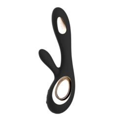 Comprar LELO - SORAYA WAVE VIBRADOR RABBIT NEGRO al mejor precio - Envíos Discretos