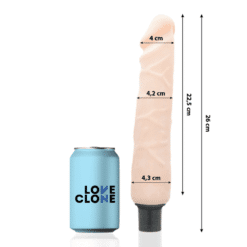 Comprar LOVECLONE - JANSEN VIBRADOR REALÍSTICO SELF LUBRICATION 26 CM -O- 4.2 CM al mejor precio - Envíos Discretos