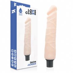 Comprar LOVECLONE - JANSEN VIBRADOR REALÍSTICO SELF LUBRICATION 26 CM -O- 4.2 CM al mejor precio - Envíos Discretos