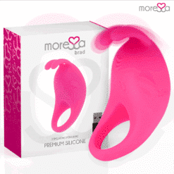 Comprar MORESSA - BRAD PREMIUM SILICONE RECARGABLE ROSA al mejor precio - Envíos Discretos