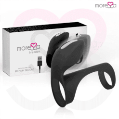 Comprar MORESSA - BRANDON POTENTE ANILLO VIBRADOR CON FUNDA DE ENGROSAMIENTO MASCULINO al mejor precio - Envíos Discretos