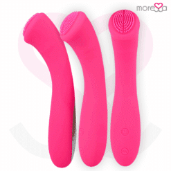 Comprar MORESSA - CELSO MASAJEADOR DUO PUNTO G Y SUERO PELVICO PREMIUM SILICONE RECARGABLE al mejor precio - Envíos Discretos