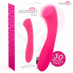 Comprar MORESSA - CELSO MASAJEADOR DUO PUNTO G Y SUERO PELVICO PREMIUM SILICONE RECARGABLE al mejor precio - Envíos Discretos
