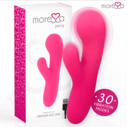 Comprar MORESSA - JERRY CLIP VIBRADOR PUNTO G Y CLITORIS PREMIUM SILICONE RECARGABLE al mejor precio - Envíos Discretos