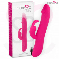 Comprar MORESSA - MOLLY IMPULSOR UP&DOWN Y POTENTE VIBRACIÓN PREMIUM SILICONE RECARGABLE al mejor precio - Envíos Discretos
