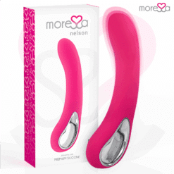 Comprar MORESSA - NELSON MASAJEADOR PUNTO G PREMIUM SILICONE RECARGABLE al mejor precio - Envíos Discretos