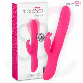 Comprar MORESSA - SOMER ROTADOR PERLADO Y POTENTE VIBRACIÓN SILICONA PREMIUM al mejor precio - Envíos Discretos