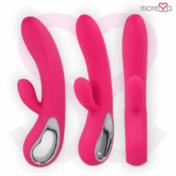 Comprar MORESSA - TROY MASAJEADOR PUNTO G Y CLITORIS PREMIUM SILICONE RECARGABLE al mejor precio - Envíos Discretos