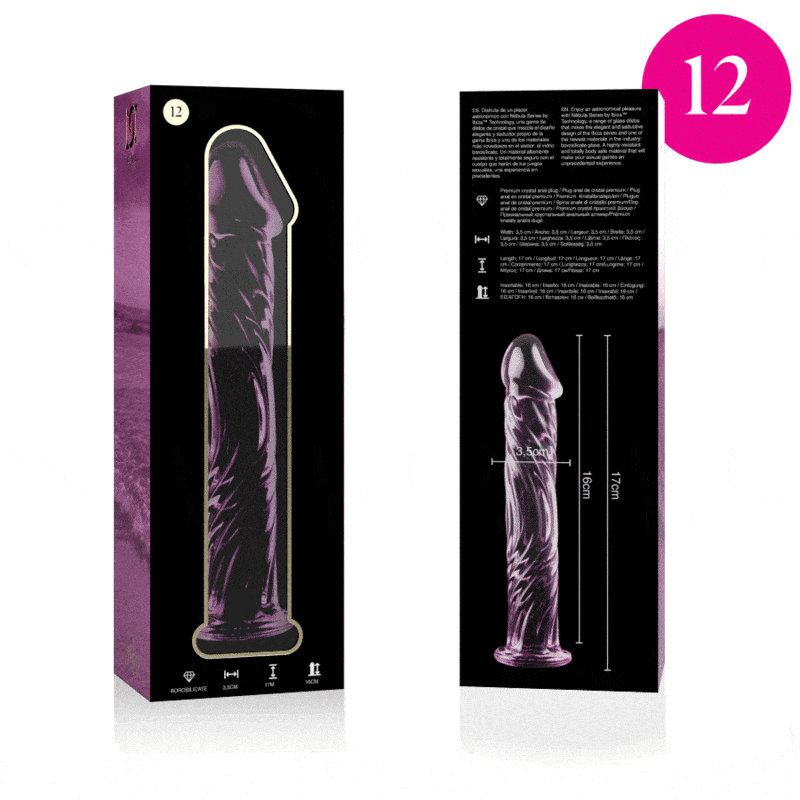 NEBULA SERIES BY IBIZA - MODELO 12 DILDO CRISTAL ROSA 17 CM -O- 3.5 CM - piKanteo | Despierta tu lado más piKante Comprar NEBULA SERIES BY IBIZA - MODELO 12 DILDO CRISTAL ROSA 17 CM -O- 3.5 CM al mejor precio - Envíos Discretos