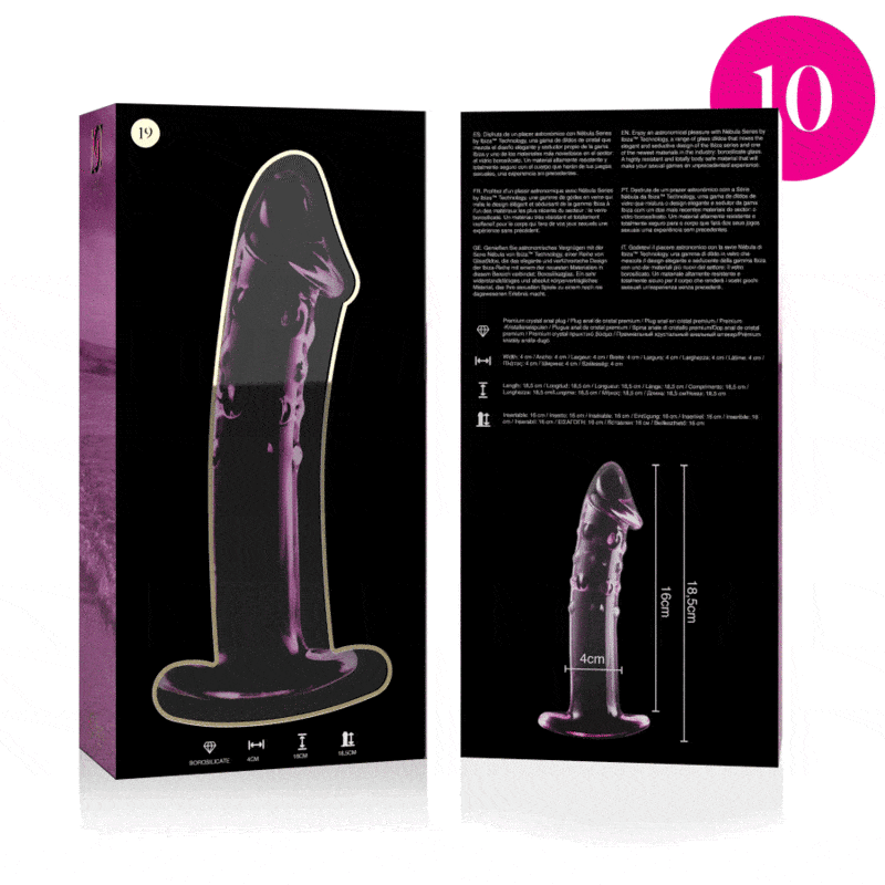 NEBULA SERIES BY IBIZA - MODELO 19 DILDO CRISTAL ROSA 18.5 CM -O- 4 CM - piKanteo | Despierta tu lado más piKante Comprar NEBULA SERIES BY IBIZA - MODELO 19 DILDO CRISTAL ROSA 18.5 CM -O- 4 CM al mejor precio - Envíos Discretos