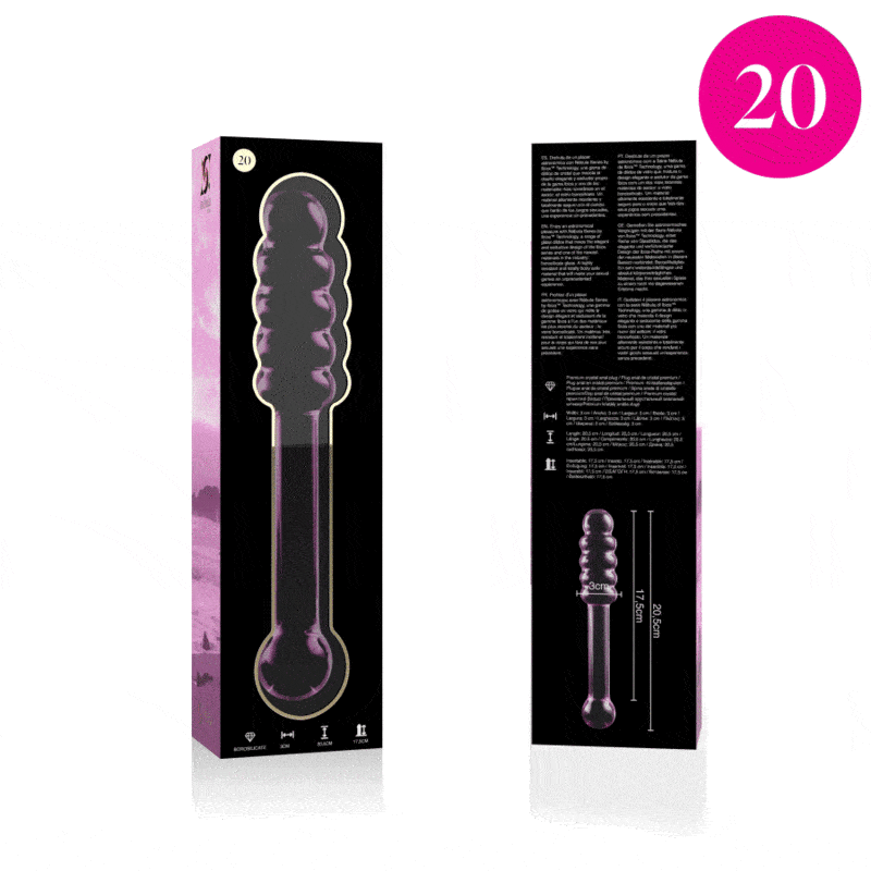NEBULA SERIES BY IBIZA - MODELO 20 DILDO CRISTAL ROSA 20.5 CM -O- 3 CM - piKanteo | Despierta tu lado más piKante Comprar NEBULA SERIES BY IBIZA - MODELO 20 DILDO CRISTAL ROSA 20.5 CM -O- 3 CM al mejor precio - Envíos Discretos
