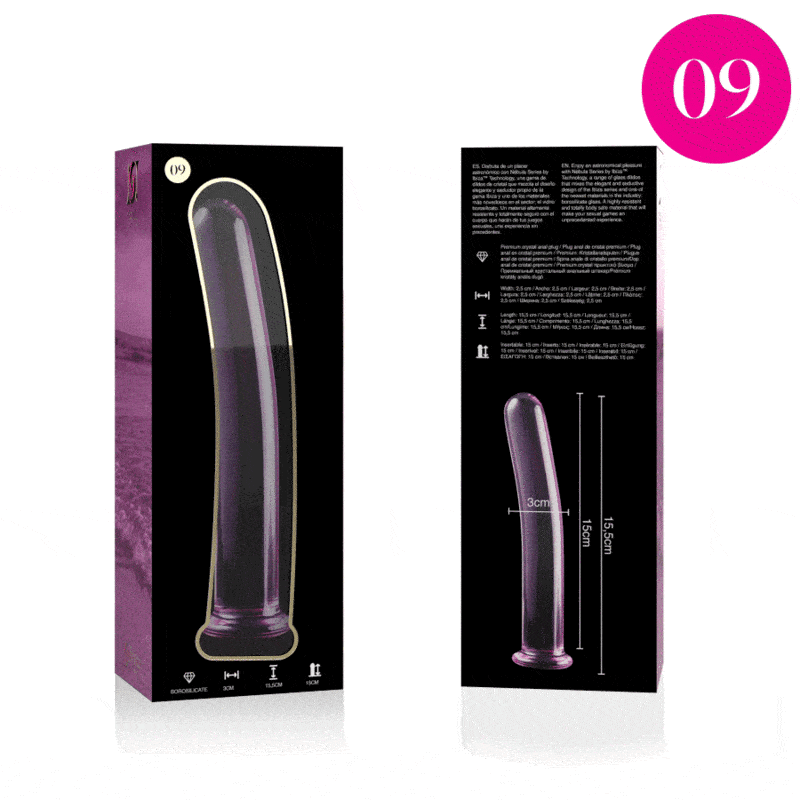 NEBULA SERIES BY IBIZA - MODELO 9 DILDO CRISTAL ROSA 15.5 CM -O- 2.5 CM - piKanteo | Despierta tu lado más piKante Comprar NEBULA SERIES BY IBIZA - MODELO 9 DILDO CRISTAL ROSA 15.5 CM -O- 2.5 CM al mejor precio - Envíos Discretos