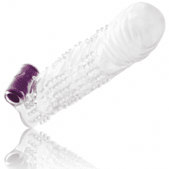 Comprar OHMAMA - FUNDA PENE TEXTURADA CON BALA VIBRADORA al mejor precio - Envíos Discretos