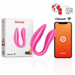 Comprar ONINDER - LISBOA ESTIMULADOR PUNTO G & CLÍTORIS ROSA - APP GRATUITA ROSA al mejor precio - Envíos Discretos