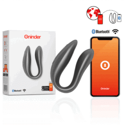 Comprar ONINDER - LISBOA ESTIMULADOR PUNTO G & CLÖTORIS NEGRO - APP GRATUITA al mejor precio - Envíos Discretos