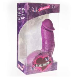 Comprar PINK ROOM - ELIAN DILDO REALÍSTICO LILA 17.5 CM al mejor precio - Envíos Discretos