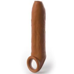 Comprar PIPEDREAMS - SLEEVE UNCUT 17,78 CM W STRAP CARAMEL al mejor precio - Envíos Discretos