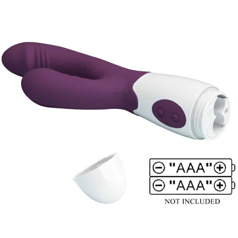 PRETTY LOVE - ANDRE VIBRADOR RABBIT & ESTIMULADOR PUNTO G MORADO - piKanteo | Despierta tu lado más piKante Comprar PRETTY LOVE - ANDRE VIBRADOR RABBIT & ESTIMULADOR PUNTO G MORADO al mejor precio - Envíos Discretos