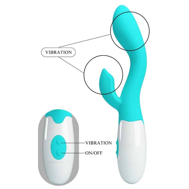 PRETTY LOVE - BRIGHTY VIBRADOR PUNTO G VERDE AGUA - piKanteo | Despierta tu lado más piKante Comprar PRETTY LOVE - BRIGHTY VIBRADOR PUNTO G VERDE AGUA al mejor precio - Envíos Discretos